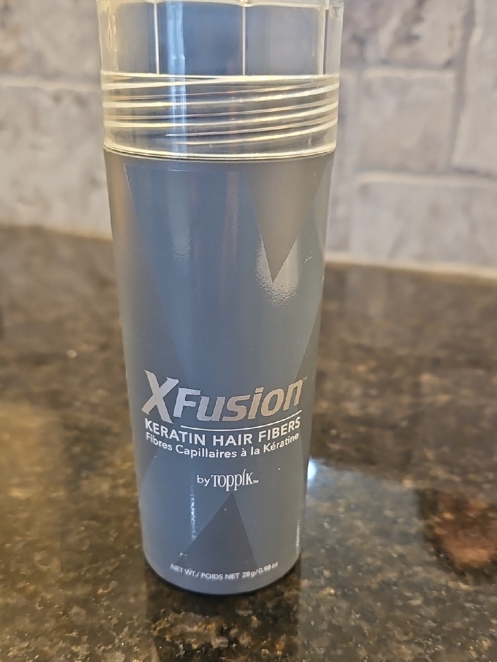 XFusion Keratin Hair Fibers - Medium Brown. .98oz